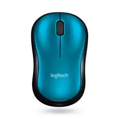 LOGITECH - Mouse M185 inalámbrico USB - Negro Azul