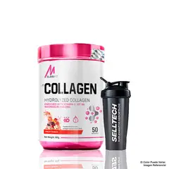 MSLAVA FIT - Colágeno Hidrolizado 500gr Fruit Punch Shaker