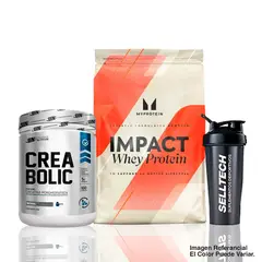 MYPROTEIN - Impact Whey Protein 1 kg Chocolate Creabolic 500gr Shaker