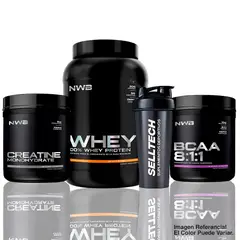 NWB - Whey 3lb Chocolatebcaa 600gr Blueberrycreatina 600gr