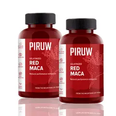 PIRUW - Pack Maca Roja 100 Cápsulas X2