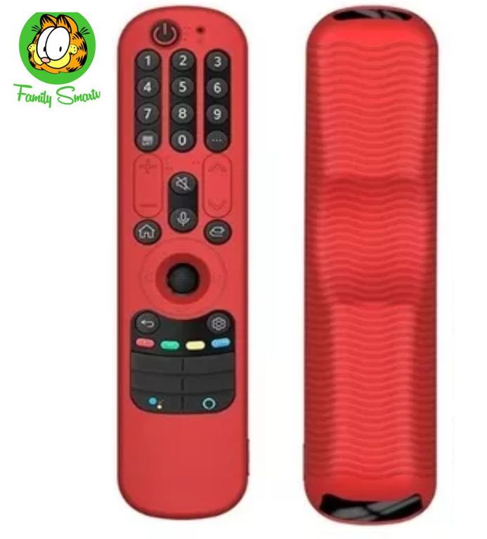 Funda Control LG Magic 2021 Protector Anticaída/ Rojo