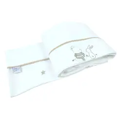 BABY MERINOS - Set de Sábanas Bebe Algodón Cuna Niño - Amigos Duo - BDB