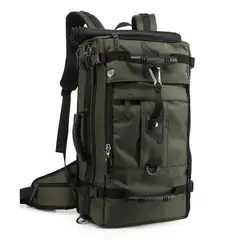 KAKA - Mochila Viajera Antirrobo k2070 Outdoor Laptop Verde