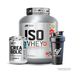 UNIVERSE NUTRITION - Iso Whey 90 de 2.5 kg Vainilla + Creabolic 500gr