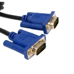 GENERICO - Cable Vga - Vga 15M Metros 15 Pines Doble Filtro Macho A Macho - Negro