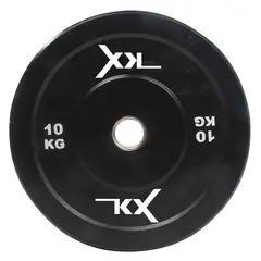 MYGYM HOME EQUIPMENT - Disco Olimpico Negro 10 kg Unidad
