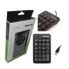 GENERICO - Teclado Numérico Halion Usb K-119 Cable 1.4m 23 Teclas