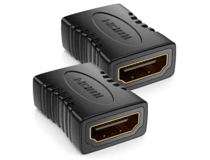 Adaptador Union Hdmi A Hdmi Hembra Acople 1080p Extiende