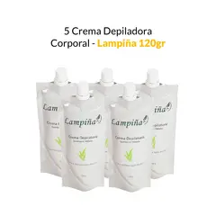 GENERICO - 5 Crema Depiladora Corporal Lampiña