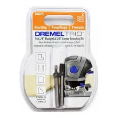 DREMEL - Trio Fresa Redonda Y Recta X 2 T670