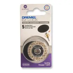 DREMEL - Discos De Lija Ez-lock Grano 120 Ez412sa