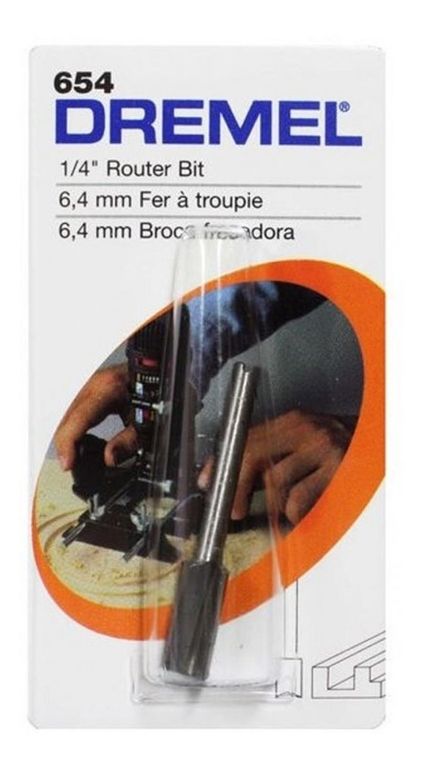 Fresa Recta 1/4" 654