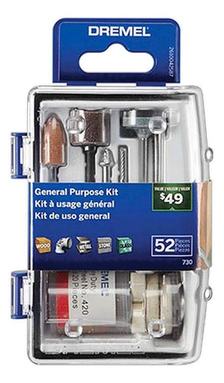 Micro Kit de 52 Accesorios Multiuso 730