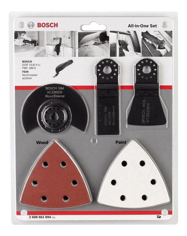 Set de Accesorios para Multitool Todo en Uno 2608661694-000