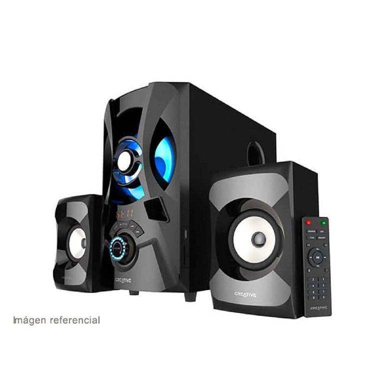Parlante SBS E2900 Subwoofer 2.1 Bluetooth Negro