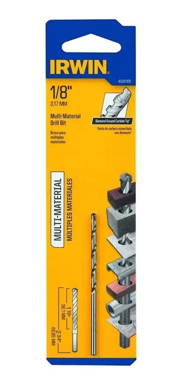 Broca Multi-Material 1/8" x 1 1/2" x 3" 4935105