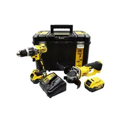 DEWALT - Taladro Percutor 12 20V Esmeril Angular 4-12 20V Dck209P2T