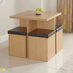 DMUEBLES - Mesa De Centro Alta Dress 5 Piezas