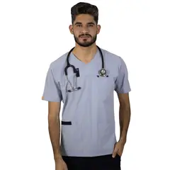 TWELVE - - scrub camisero - plomo plata azul marino