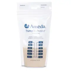 AMEDA - Bolsas de almacenamiento Leche Materna x100und hasta 270ml