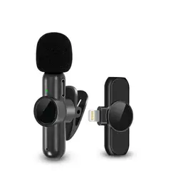 CAFINI - MICROFONO INALAMBRICO SOLAPERO PECHERO PARA CELULAR IPHONE