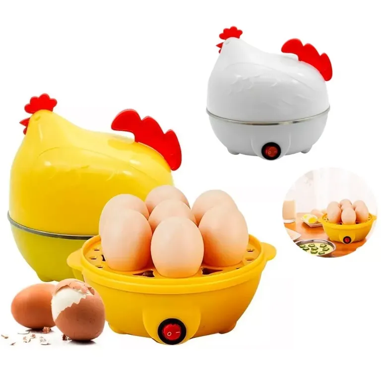 Hervidor eléctrico de huevos gallina de 1 a 7 huevos Color Aleatorio