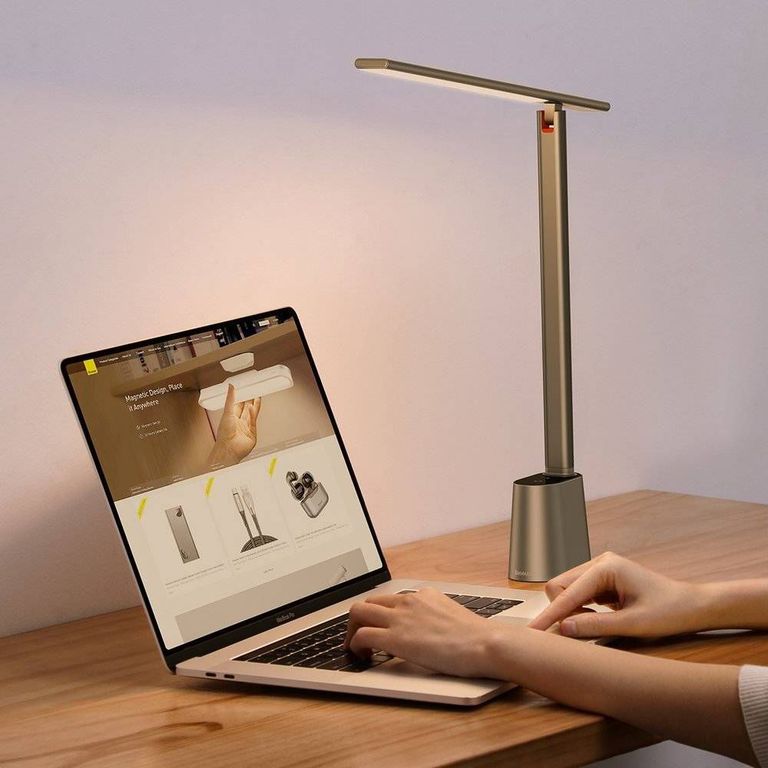 Lámpara Led Magnética Táctil Escritorio Recargable estudio