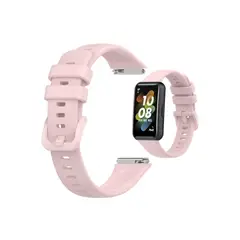 GENERICO - Correa De Silicona Para SmartWatch Huawei Band 6 Rosa