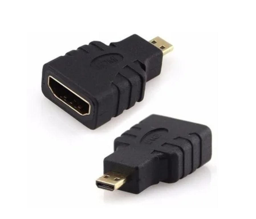 Adaptador Micro Hdmi Macho A Hdmi Hembra Audio Y Video