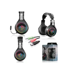 CYBERTEL - Audifonos Gamer Xtreme Con Microfono Flexible Rgb