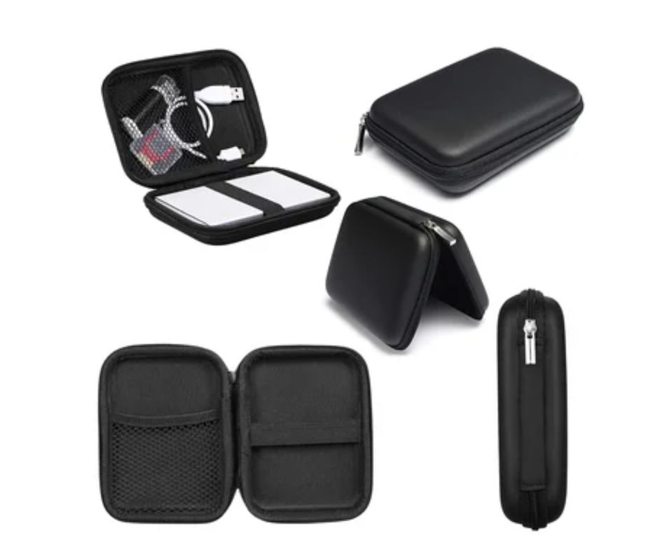 Funda Anti Golpes Case Disco Duro Externo 2.5 Cremallera Liso