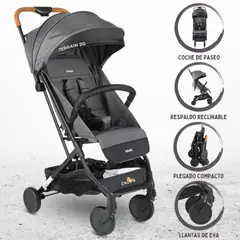 INFANTI - Coche de Paseo para Bebé «TERRAIN» Marengo