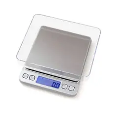 GENERICO - Balanza Digital Mini de Precision - Acero