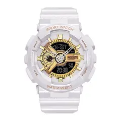 SANDA - RELOJ HOMBRE - SPORT BLANCO ORO 299