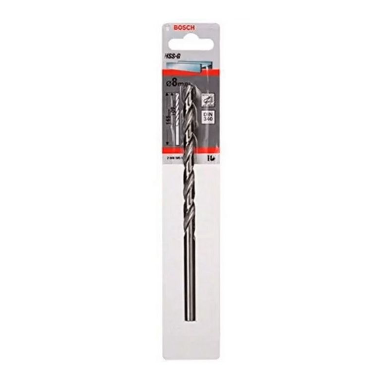 Broca Metal HSS-G 8.0X117mm 1 unidad