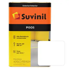 SUVINIL - PINTURA LÁTEX PISO BLANCO NIEVE LATA 18 LT