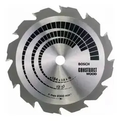 Bosch - Disco Sierra Circular 7 1/4"X 12D Construct Wood