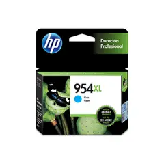 HP - Cartucho Tinta 954Xl Cian Officejetpro Original Impresora