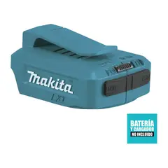 MAKITA - Adaptador para Batería 18V Lxt con 2 Puertos Usb Adp05