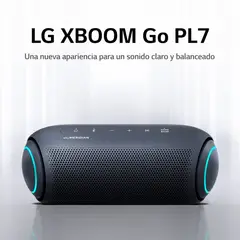 LG - Parlante Bluetooth Portátil XBOOM PL7 Black