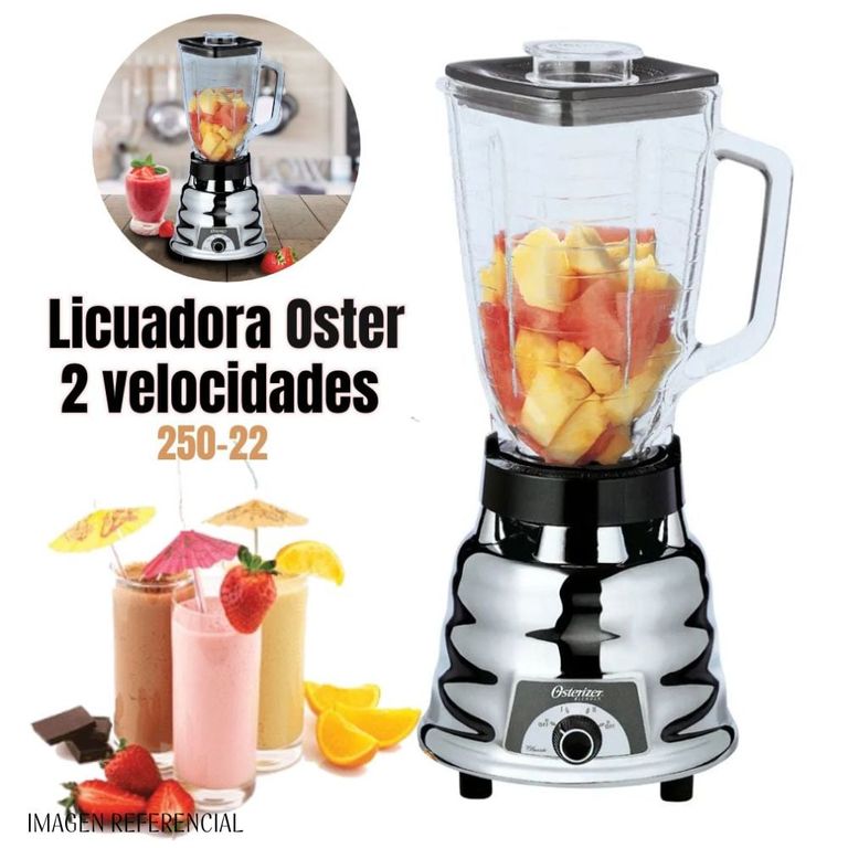 Licuadora Clasica 2 Velocidades con Perilla -250 22