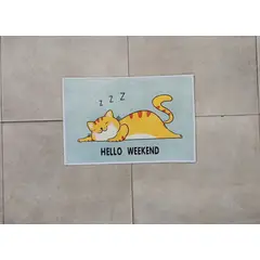 GENERICO - TAPETE DE PUERTA HELLO