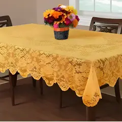 INSPIRA - Mantel de Mesa Encaje Hilo Rectangular 150cm x 250cm