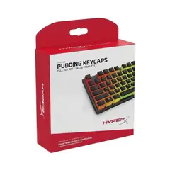 HYPERX - Teclas Pudding Keycaps para teclados mecánicos HKCPXA-BK-LAG