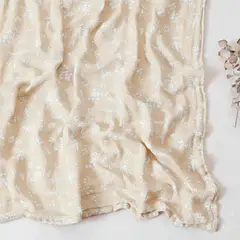 GENERICO - Manta de Muselina Suave para Bebé 100% Algodón 110 x 120 cm