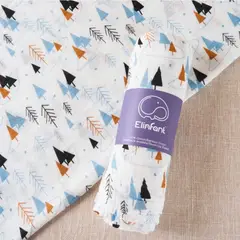 GENERICO - Manta de Muselina Suave para Bebé 100% Algodón 110 x 120 cm