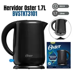 OSTER - Hervidor Electrico Automatico BVSTKT3101 1.7 Litros - Negro