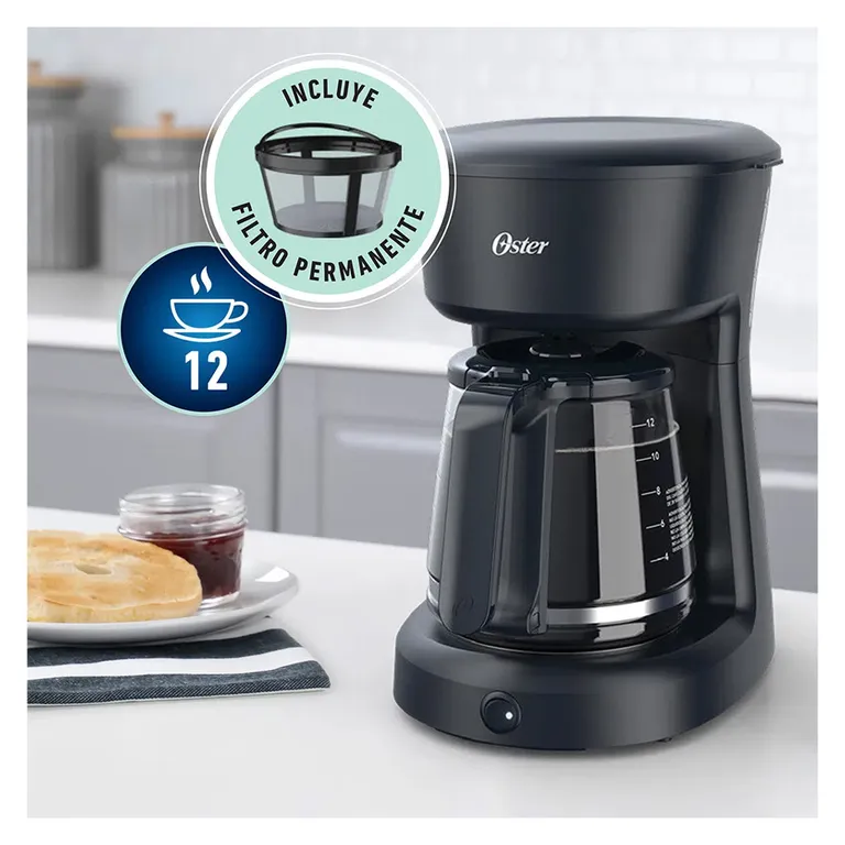 Cafetera 12 tazas BVSTDCS12B