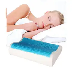 GENERICO - Almohada Ortopédica con Funda de Gel y Viscoelástica